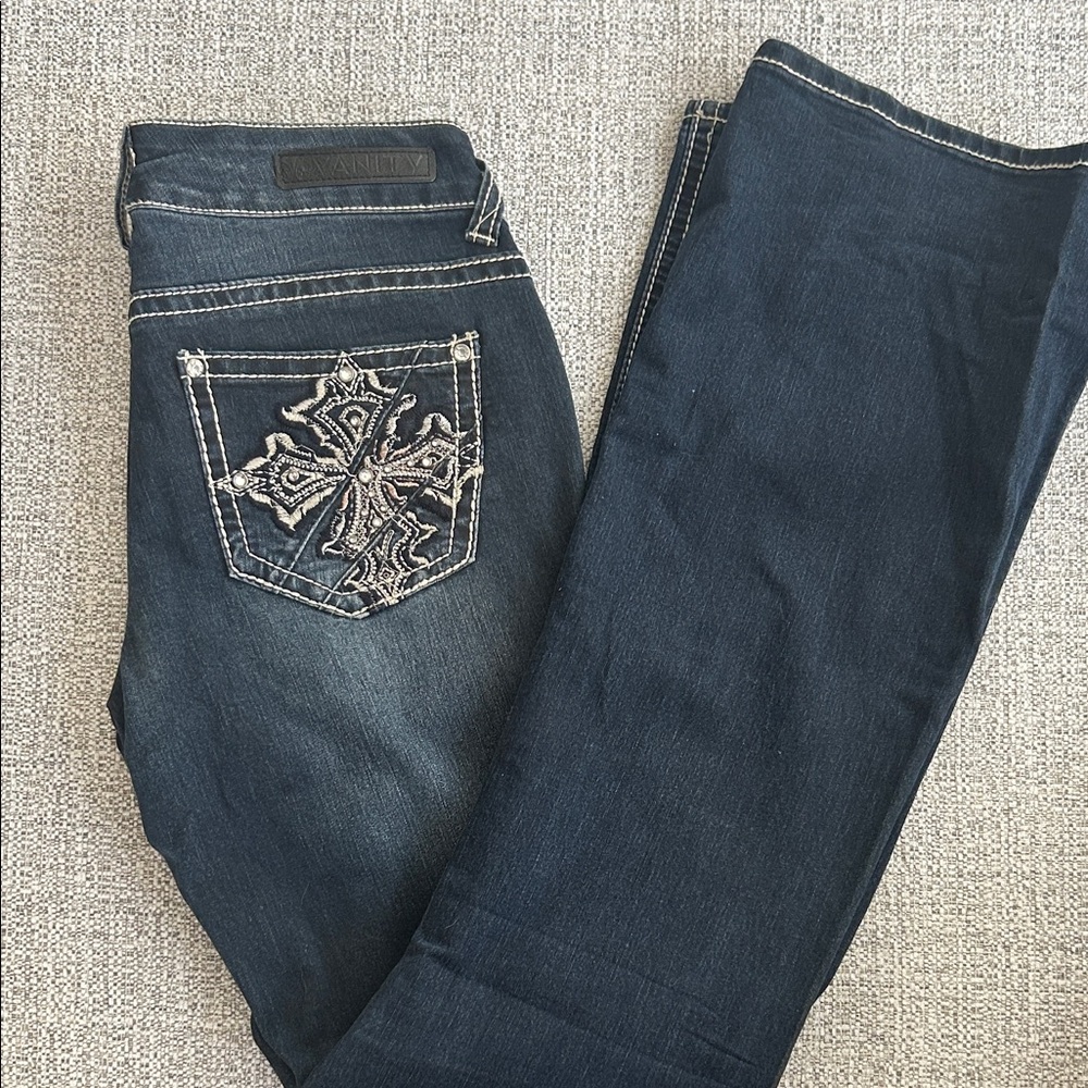 Vanity 27/33 Boot Cut Jeans, Curvy